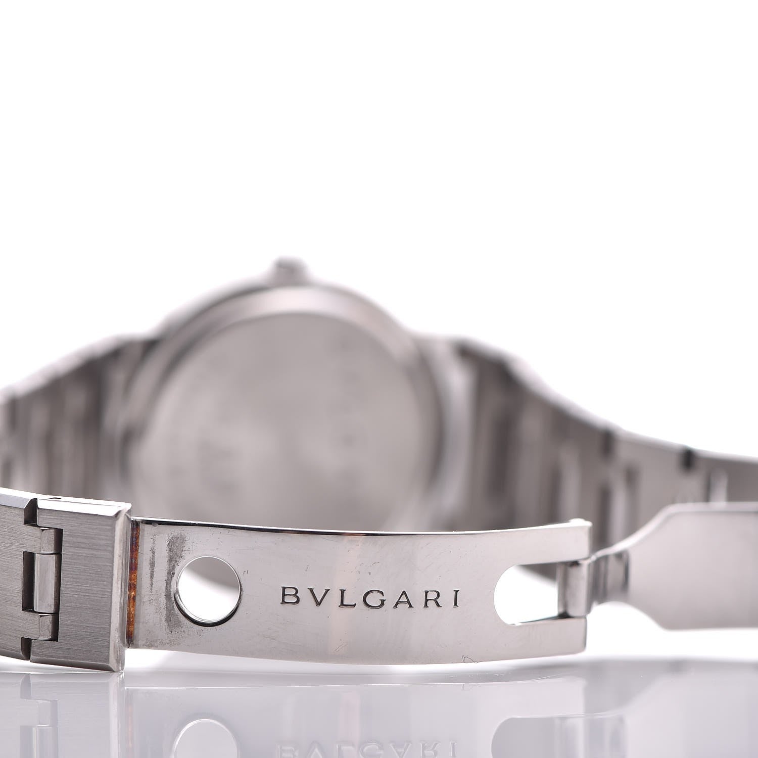 Bulgari Stainless Steel 26mm Quartz Watch Black 8 of 11
