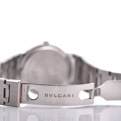 Bulgari Stainless Steel 26mm Quartz Watch Black 8 of 11