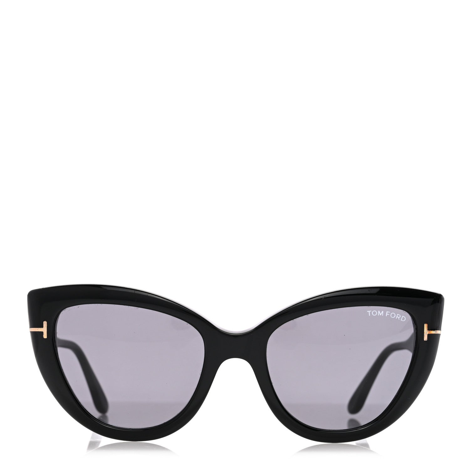 Tom Ford Acetate Anya Cat Eye Sunglasses TF762 Black 2 of 8