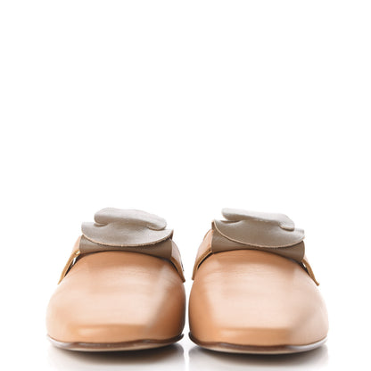 Hermes Supple Goatskin Womens Time Loafers 36 Havane 3 of 11