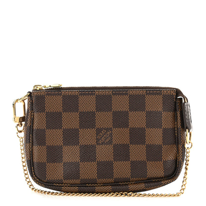 Louis Vuitton Damier Ebene Mini Pochette Accessories 1 of 7