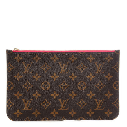 Louis Vuitton Monogram Neverfull MM GM Pochette Pivoine 1 of 7