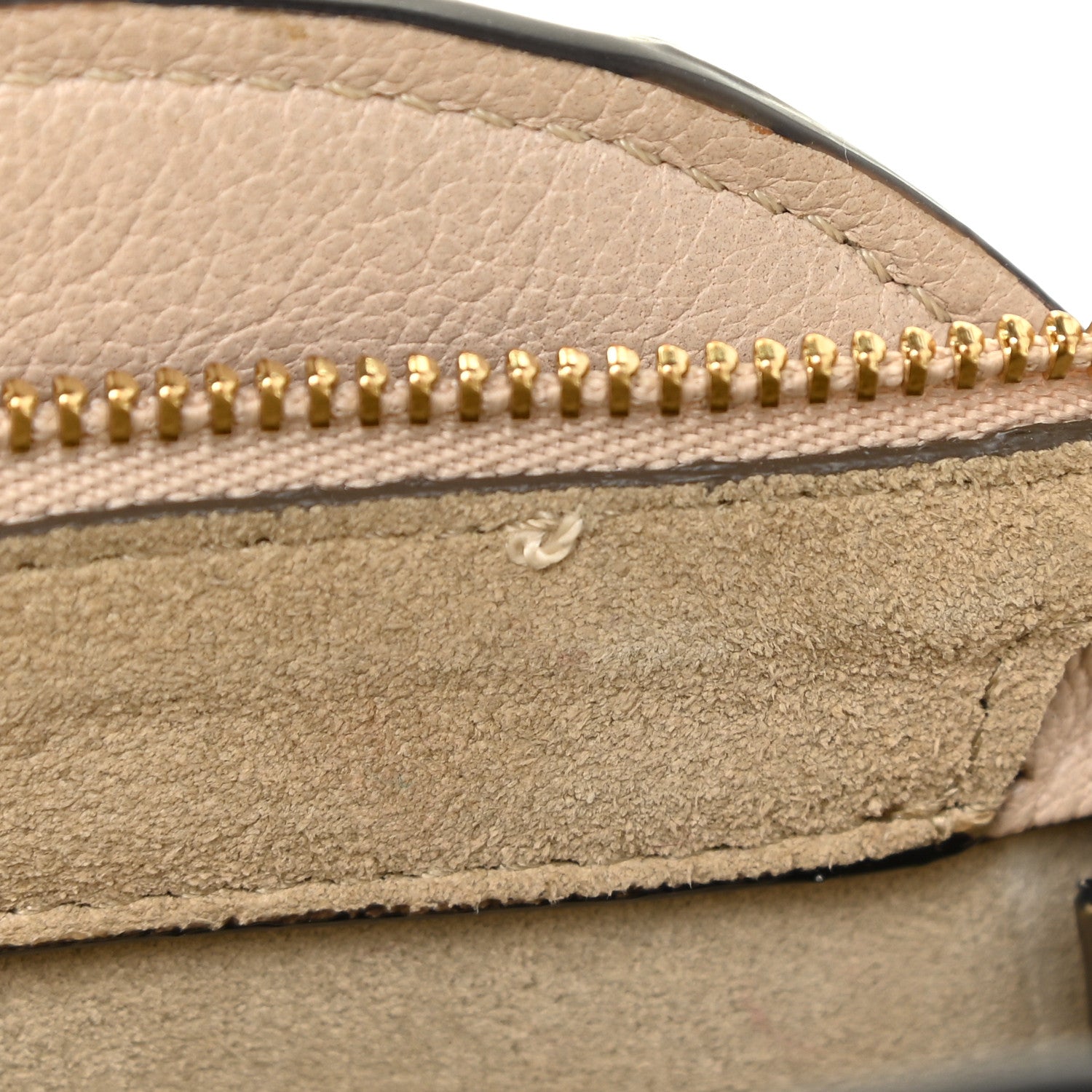 Chloe Goatskin Suede Mini Pixie Bag Beige 10 of 12
