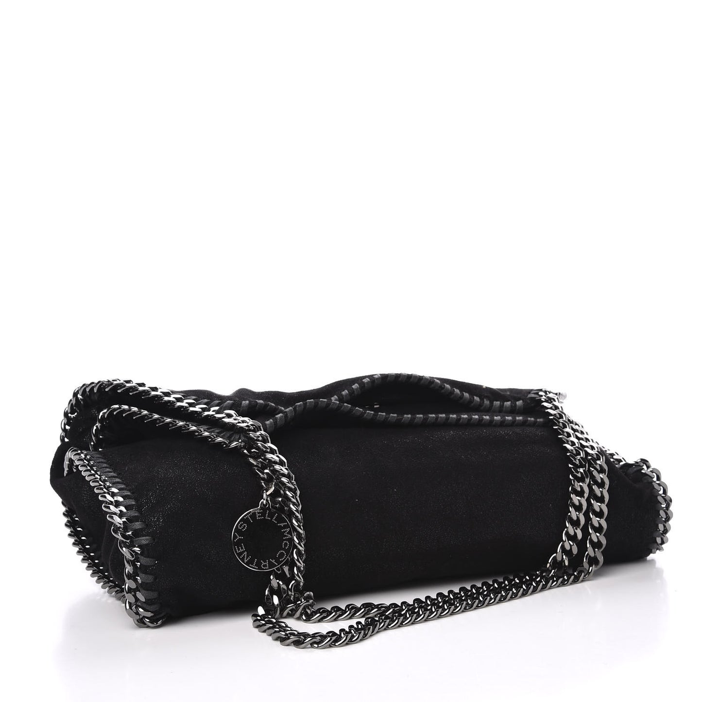 Shaggy Deer Small Falabella Tote Black