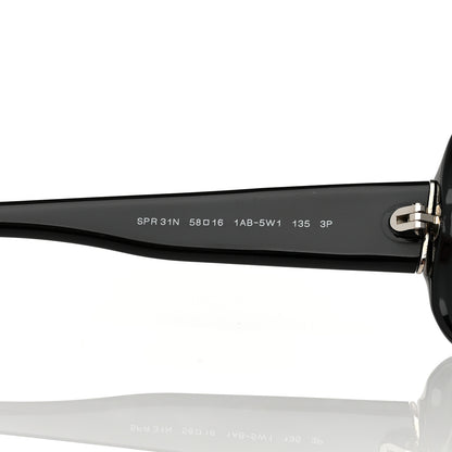 Prada Polarized Sunglasses SPR 31N Black 5 of 8