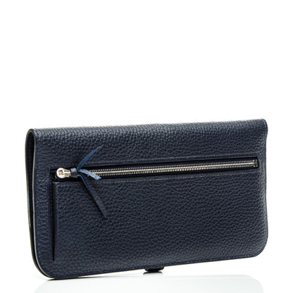 Hermes Togo Dogon Recto Verso Wallet Bleu Nuit 3 of 7