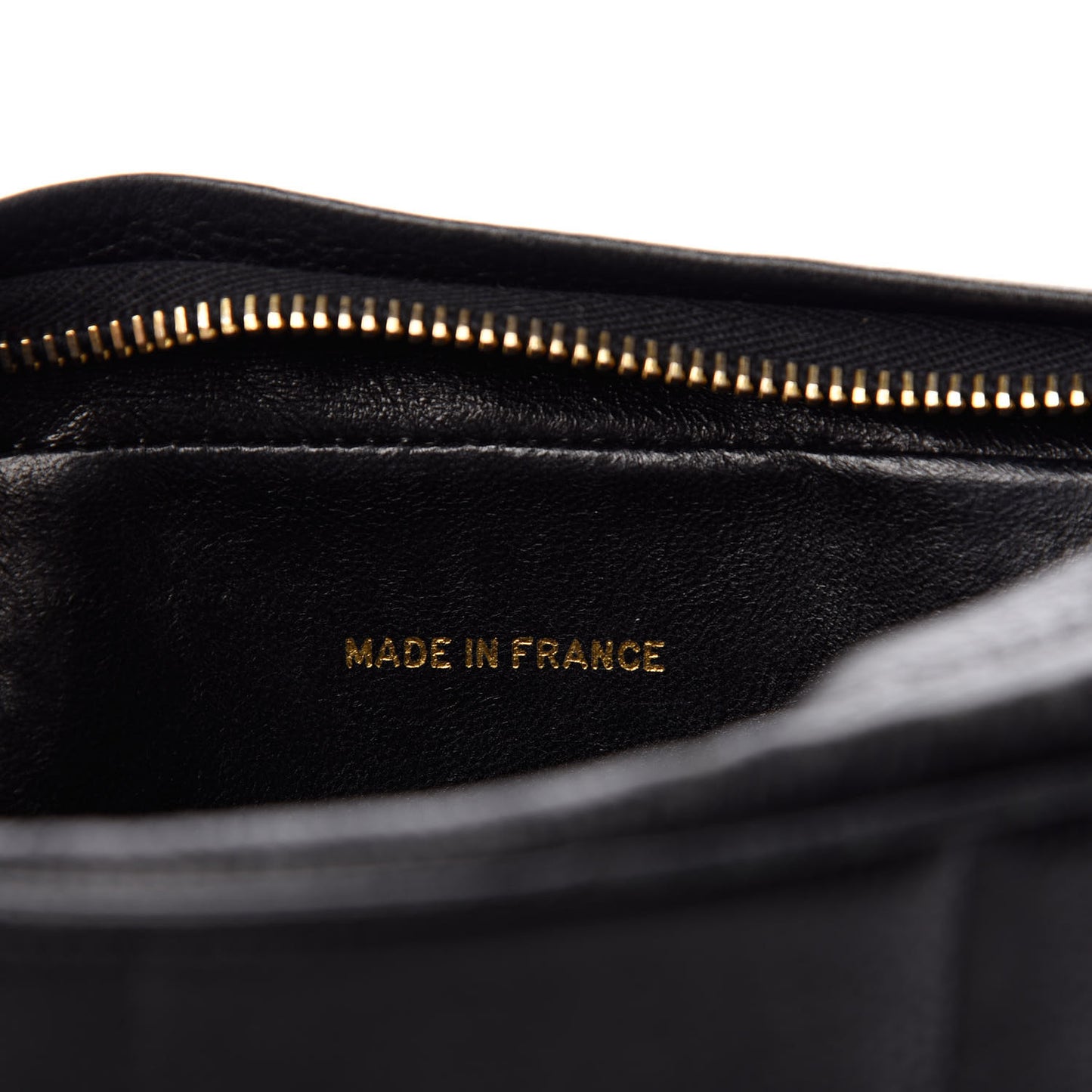 Caviar Vertical Quilt Camera Bag Black