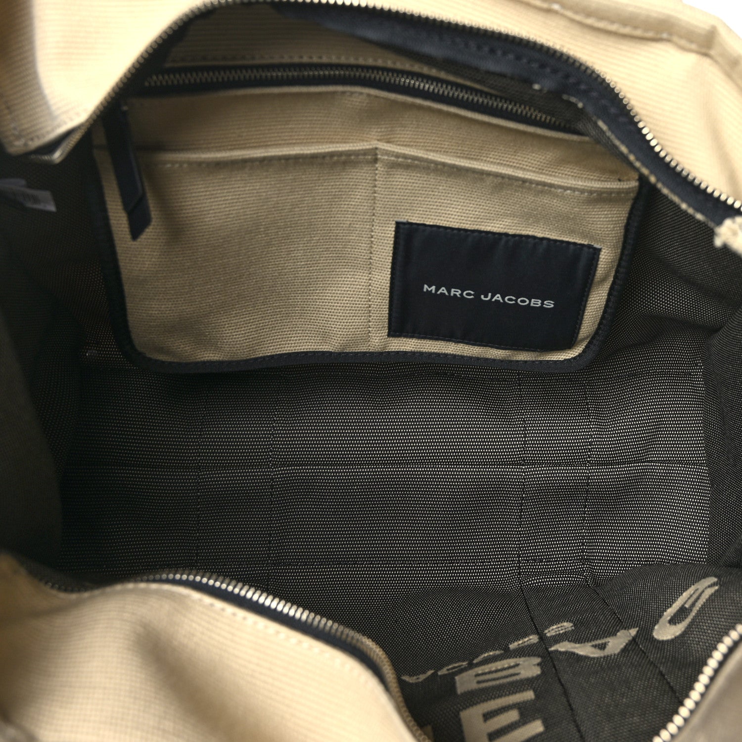 Marc Jacobs Jacquard Large The Traveler Tote Bag Warm Sand 4 of 8