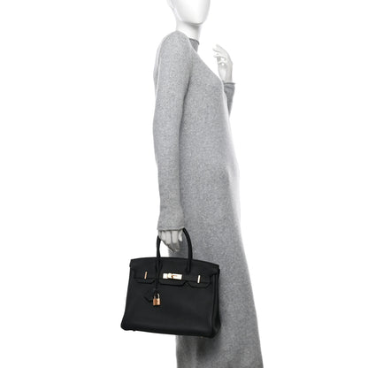 Hermes Togo Birkin 30 Black 2 of 14