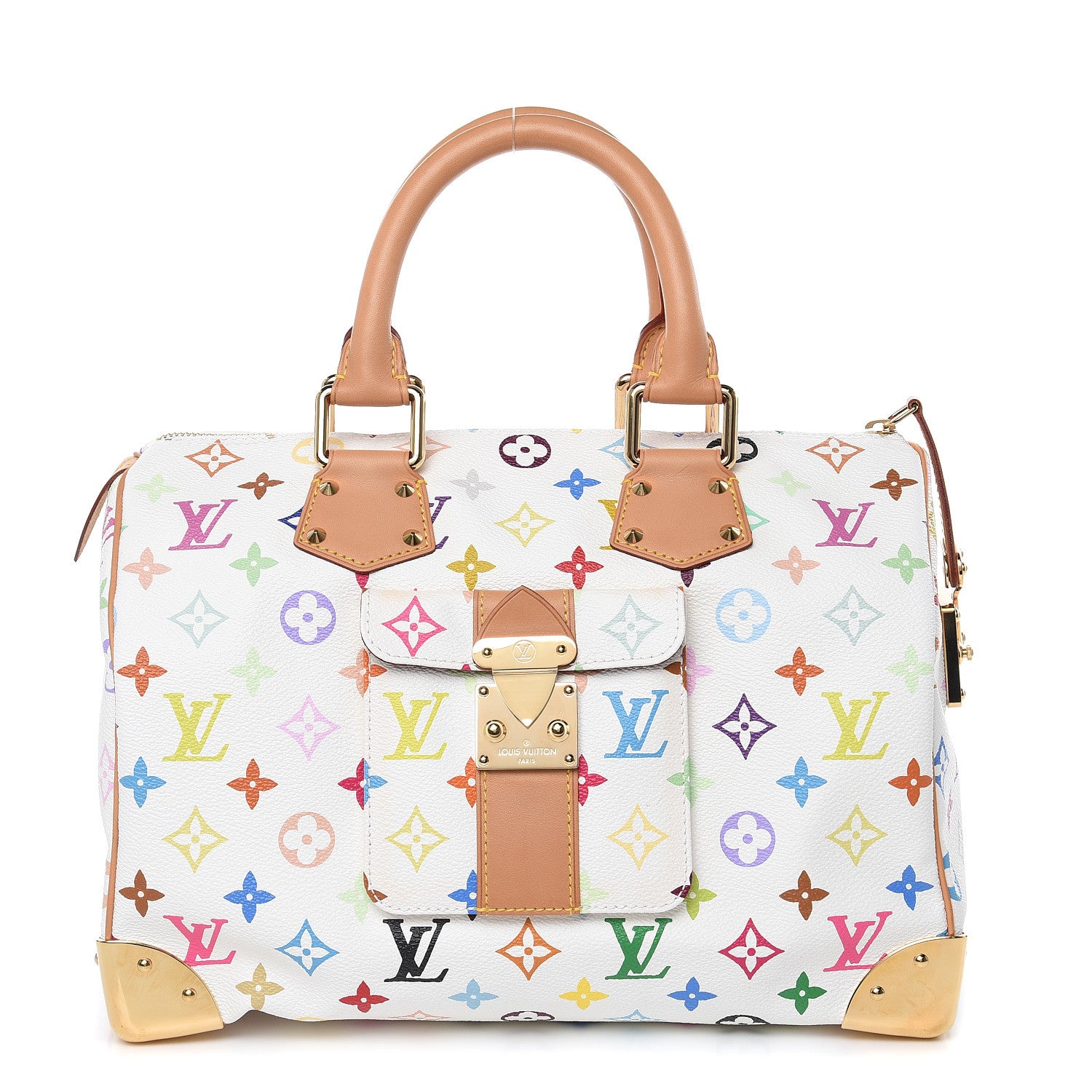 Louis Vuitton Monogram Multicolor Speedy 30 White 1 of 11