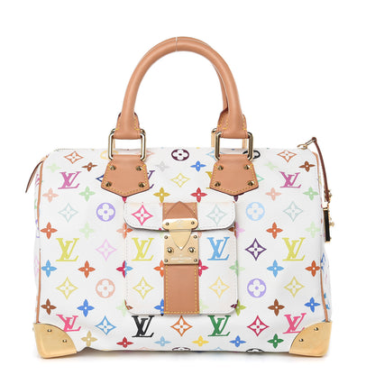 Louis Vuitton Monogram Multicolor Speedy 30 White 1 of 11