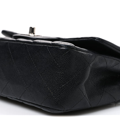 Chanel Caviar Quilted Mini Rectangular Flap Black 10 of 12