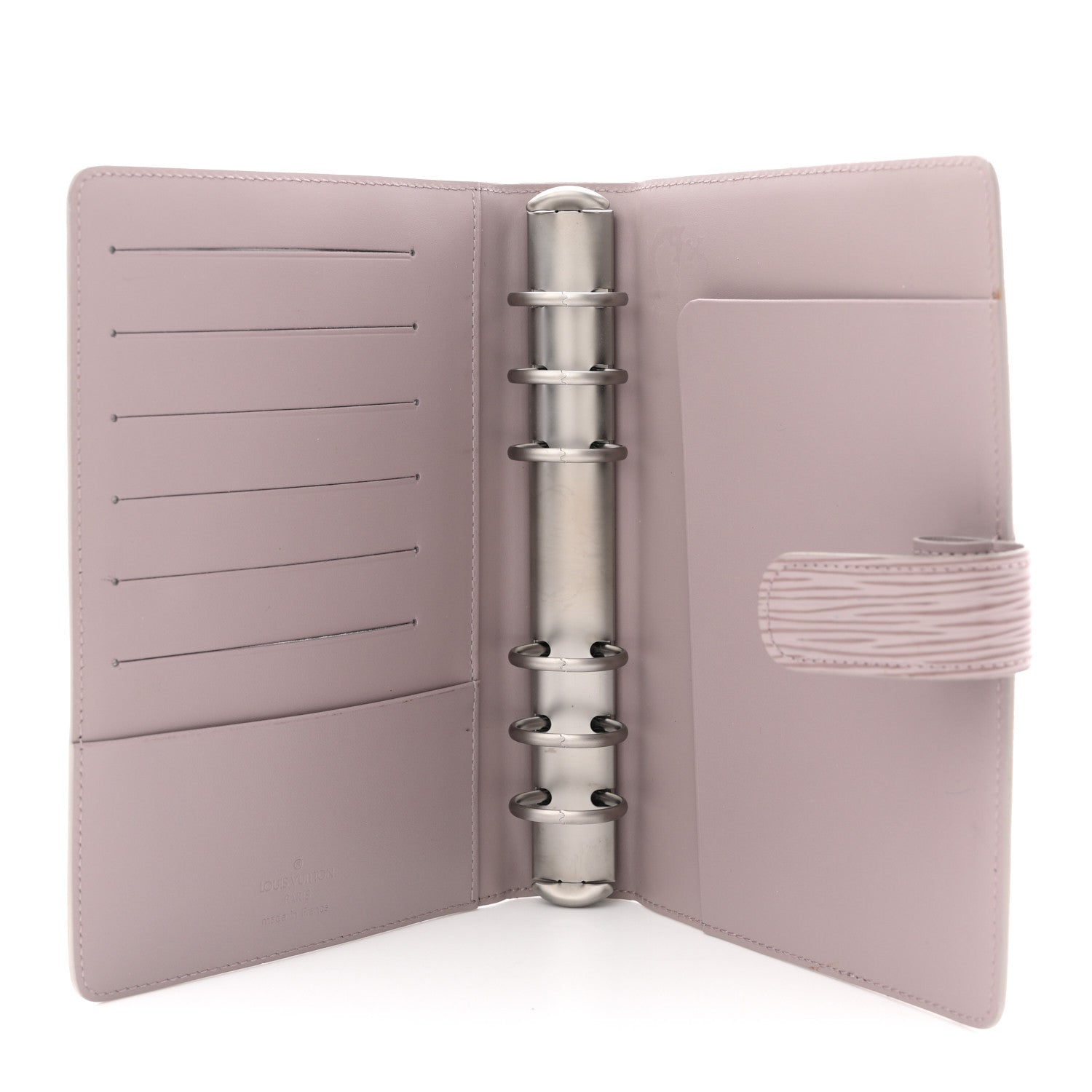 Louis Vuitton Epi Medium Ring Agenda Cover Lilac 5 of 9