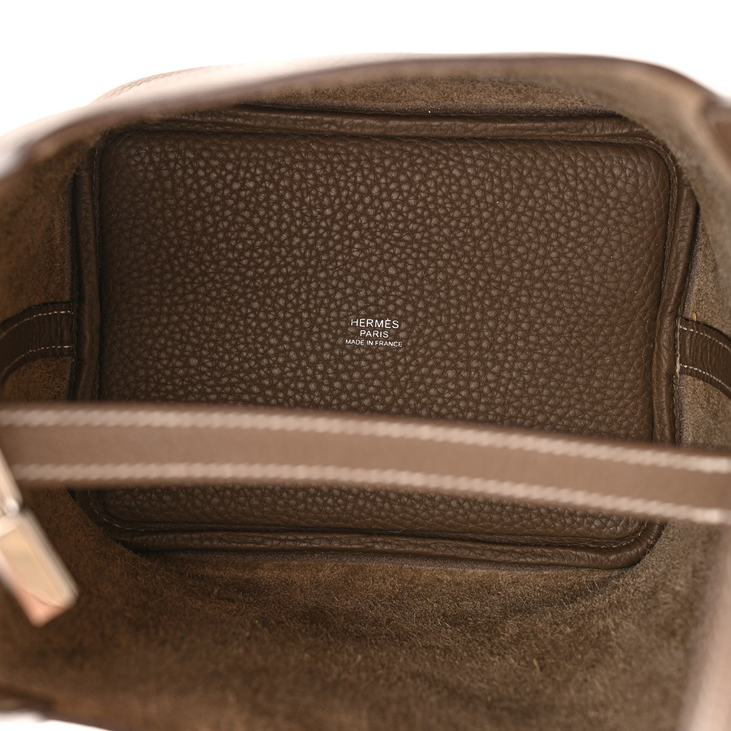 Hermes Taurillon Clemence Picotin Lock 18 PM Etoupe 5 of 10