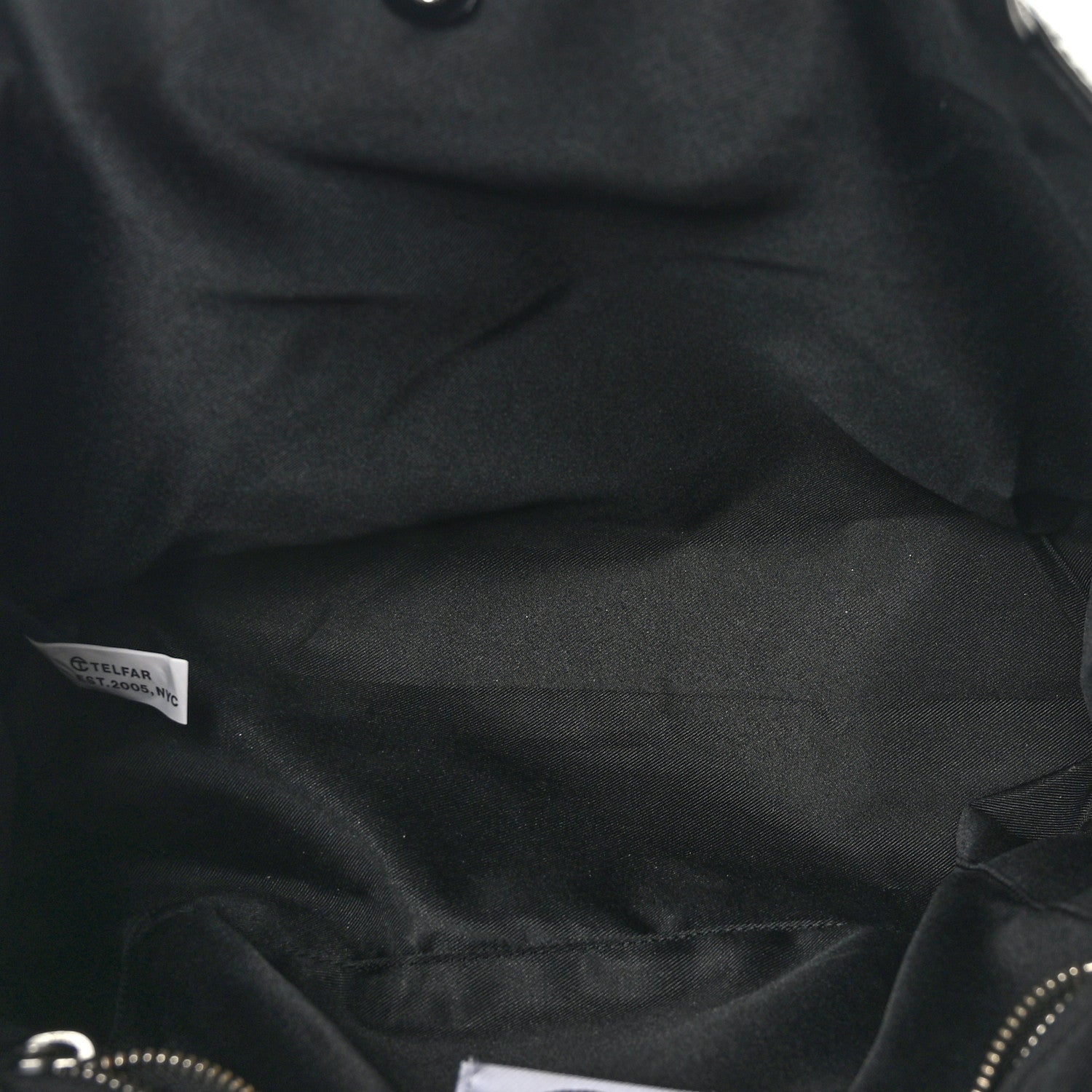 Telfar Vegan Leather Medium Shopping Bag Black 5 of 8