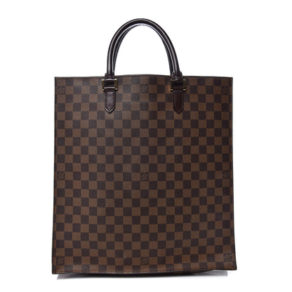 Louis Vuitton Damier Ebene Sac Plat 1 of 10