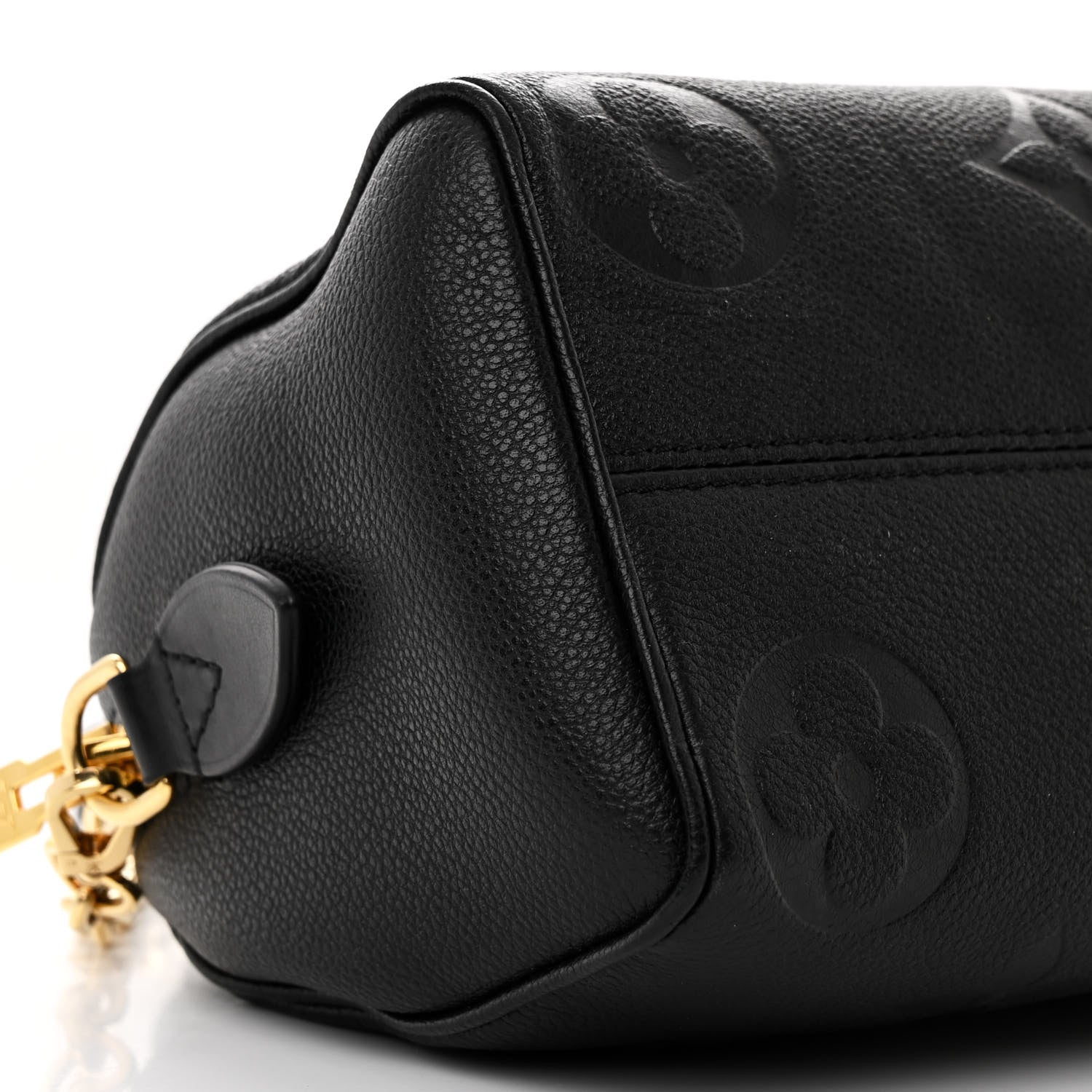 Louis Vuitton Empreinte Monogram Giant Speedy Bandouliere 20 Black 8 of 9