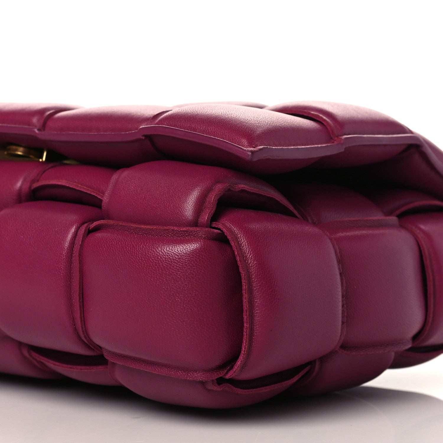 Bottega Veneta Nappa Maxi Intreccio Padded Cassette Crossbody Bag Cinnabar 10 of 11