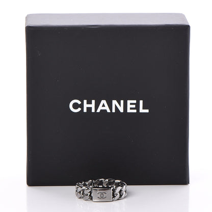 Chanel Ruthenium Chain CC Ring 6 5 of 5