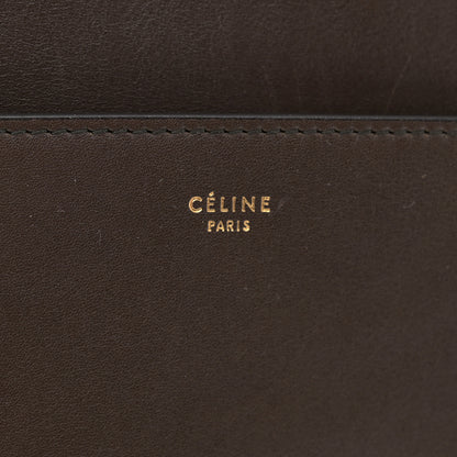 Celine Supersoft Calfskin Sangle Bucket Bag Wood 6 of 14