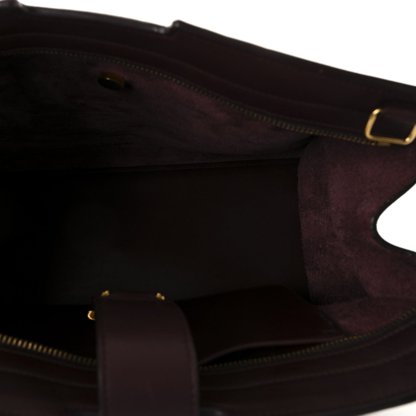 Smooth Calfskin Small Monogram Cabas Rouge Legion