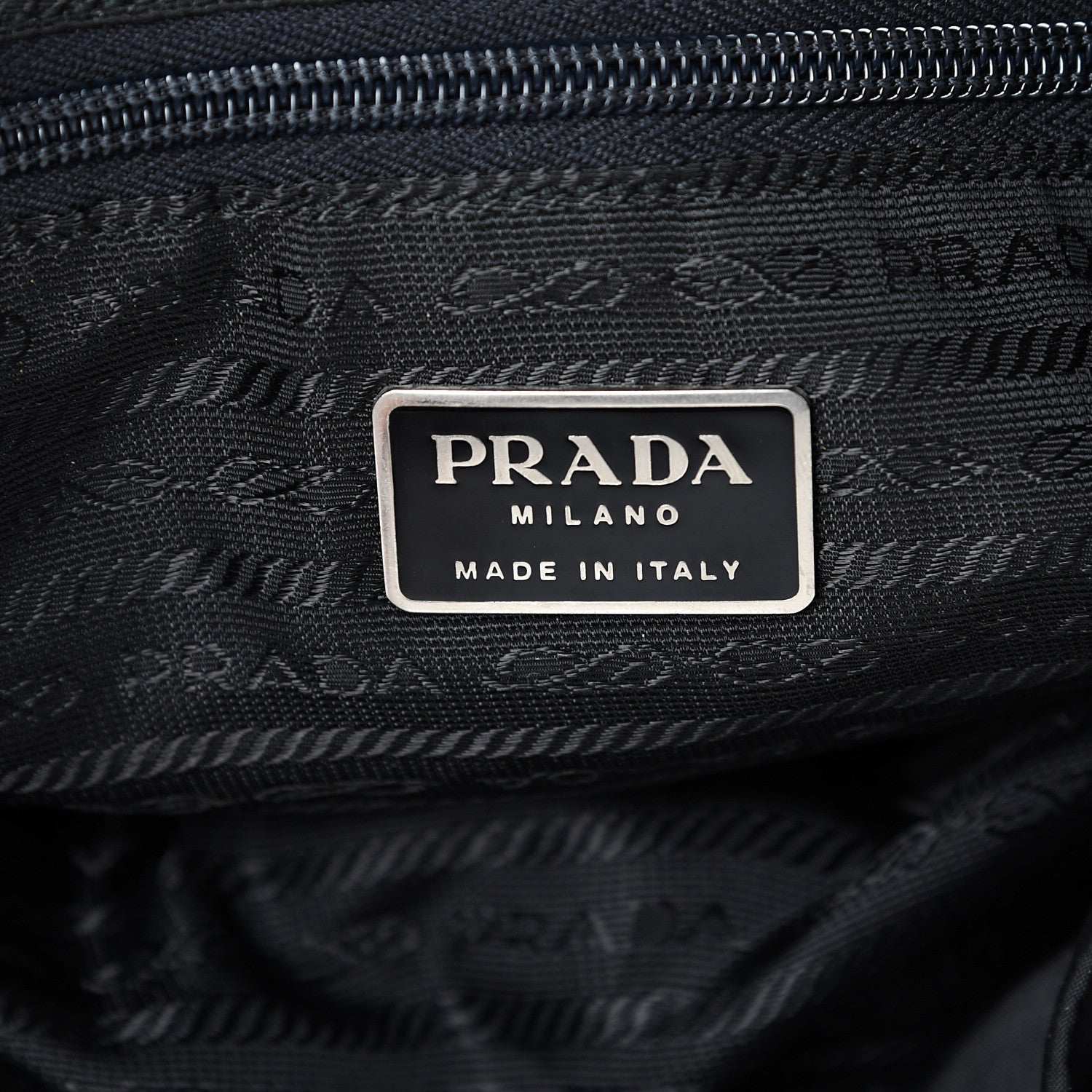 Prada Tessuto Nylon Vela Small Backpack Black 5 of 9