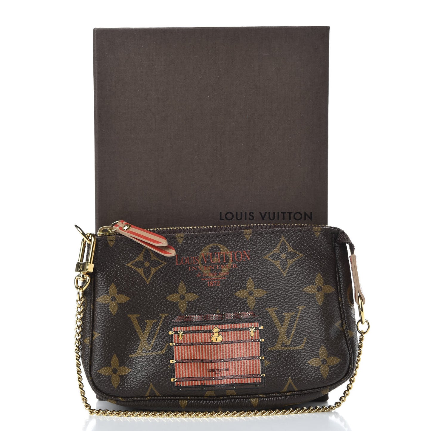 Monogram Trunks and Locks Mini Pochette Accessories