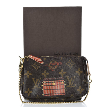Louis Vuitton Monogram Trunks and Locks Mini Pochette Accessories 9 of 9