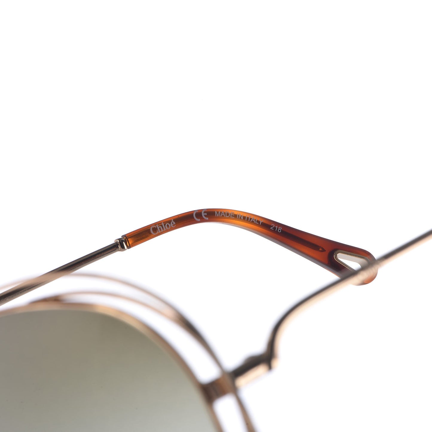 Carlina Round Sunglasses CE134S Gold
