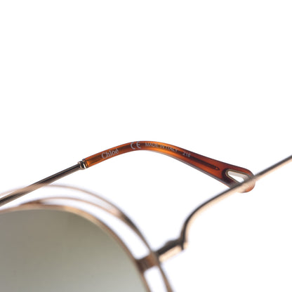 Chloe Carlina Round Sunglasses CE134S Gold 6 of 7