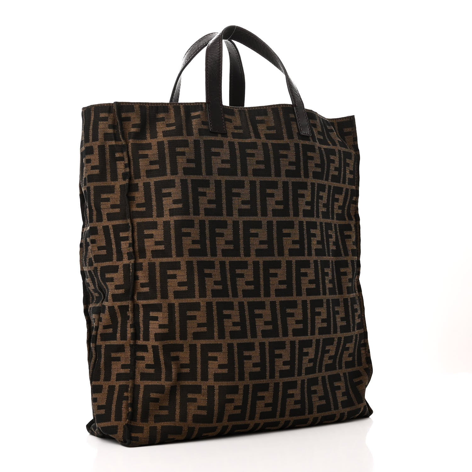 Fendi Zucca Shopping Tote Tobacco 2 of 10