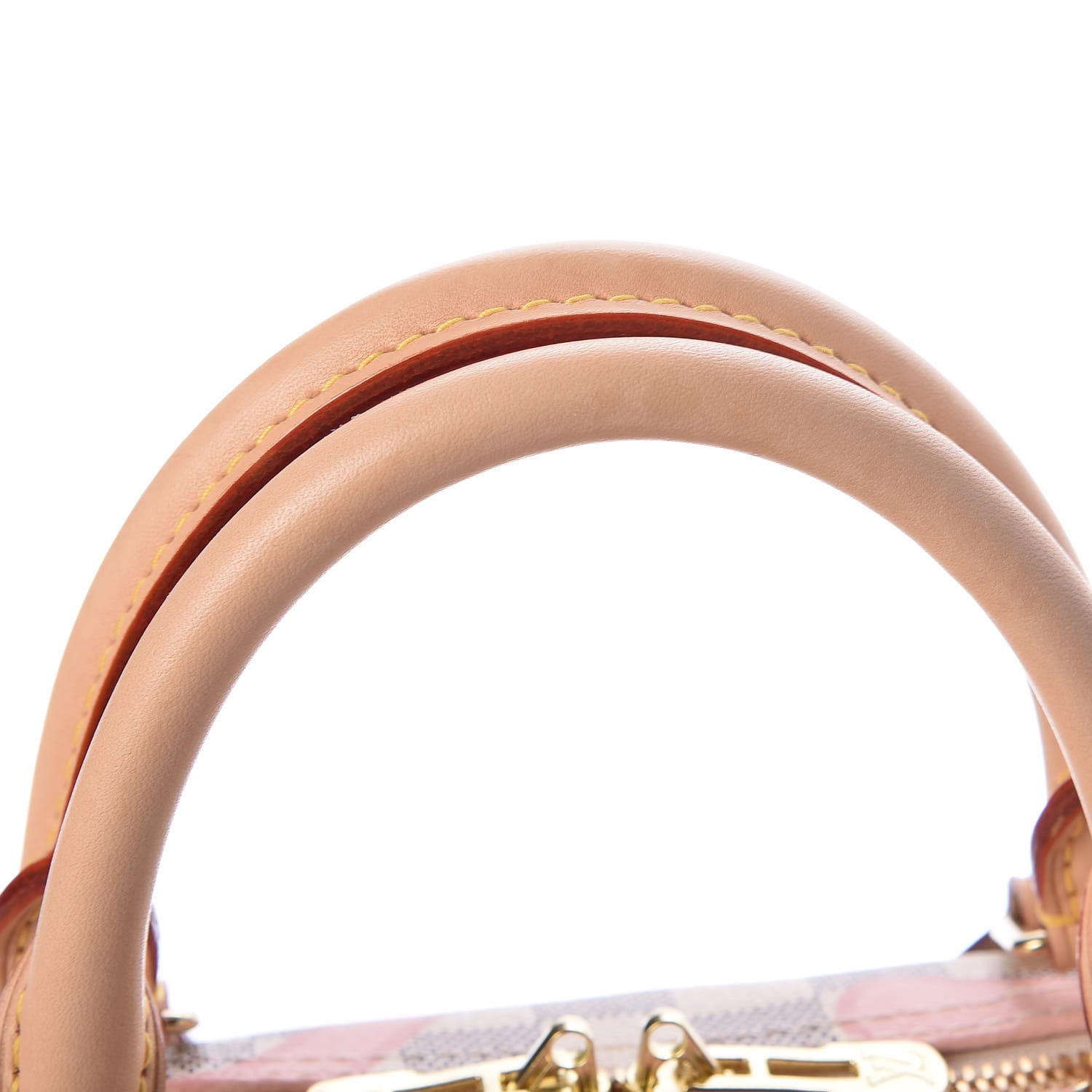 Louis Vuitton Damier Azur Tahitienne Speedy Bandouliere 30 Rose Ballerine 10 of 11