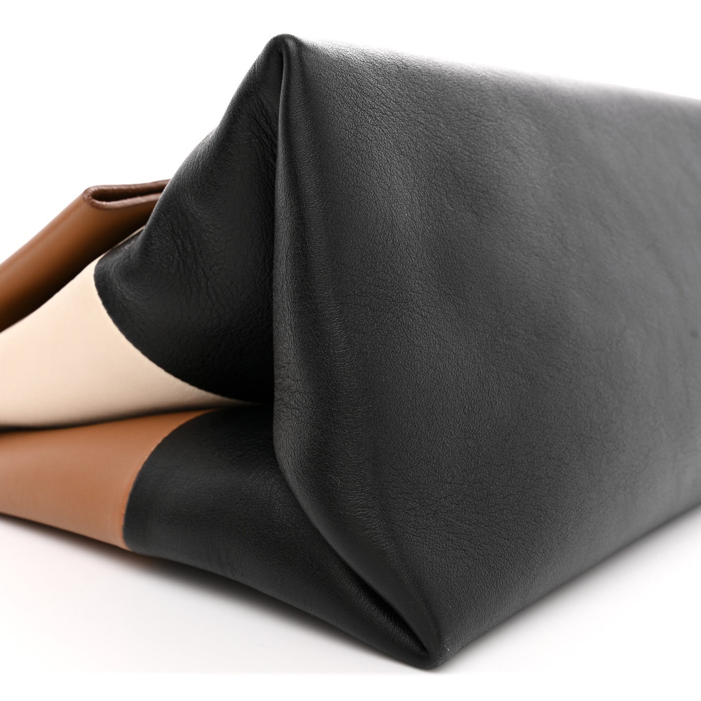 Calfskin All Soft Shoulder Bag Tan