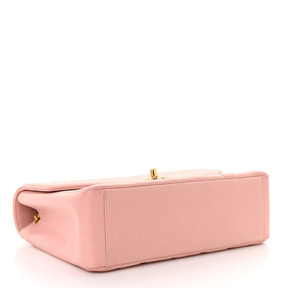 Chanel Lambskin Quilted Medium Single Flap Light Pink 4 of 10