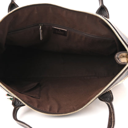Gucci Monogram Medium Princy Tote Dark Brown 5 of 12