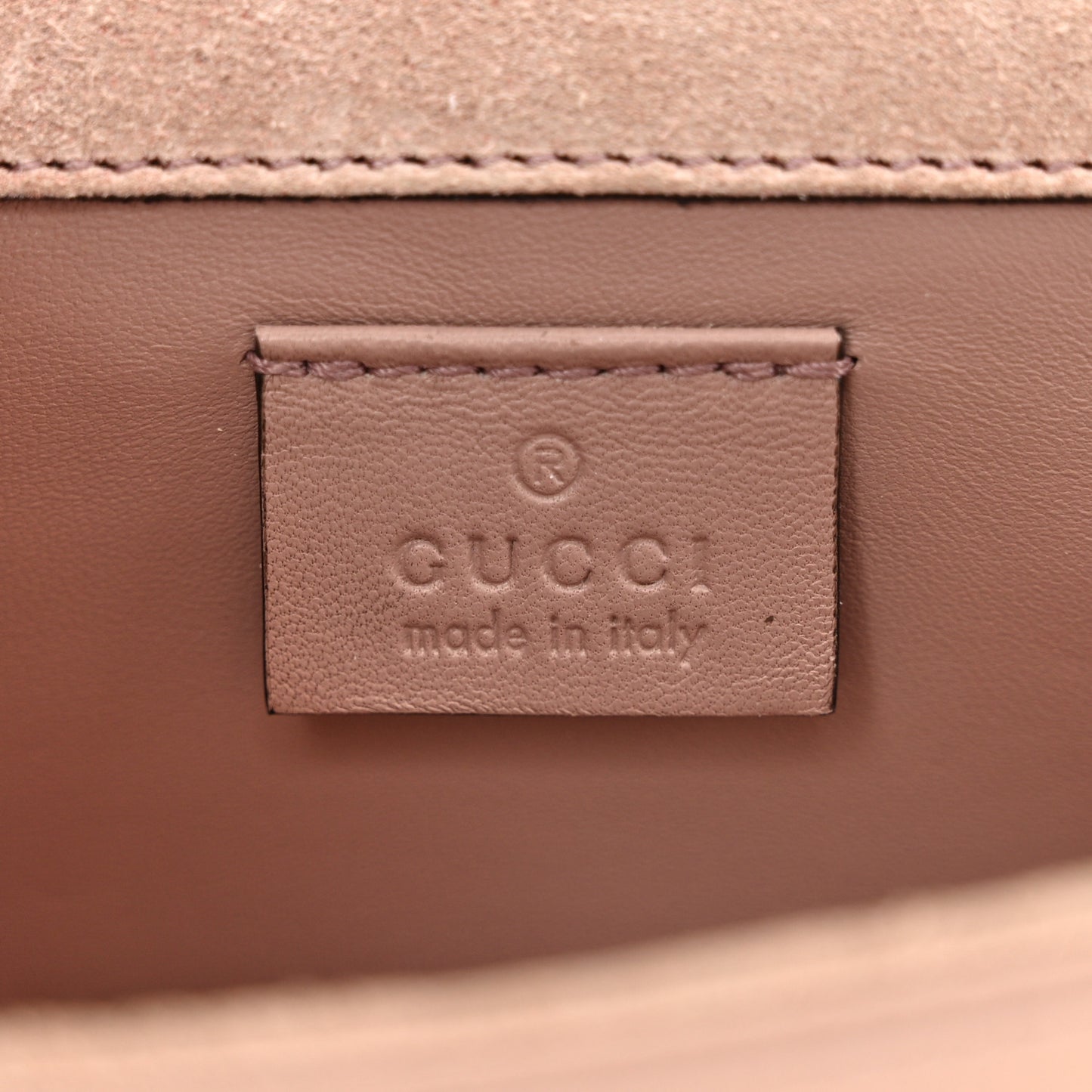 Patent Microguccissima Small Broadway Clutch Dark Cipria