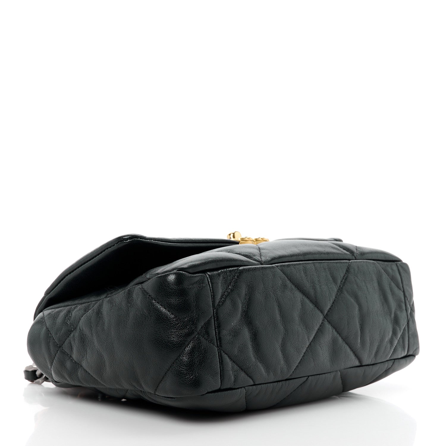 Chanel Lambskin Quilted Medium Chanel 19 Flap Black 4 of 10
