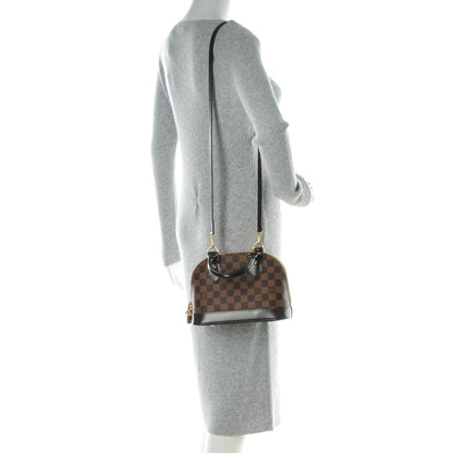 Louis Vuitton Damier Ebene Alma BB 2 of 8