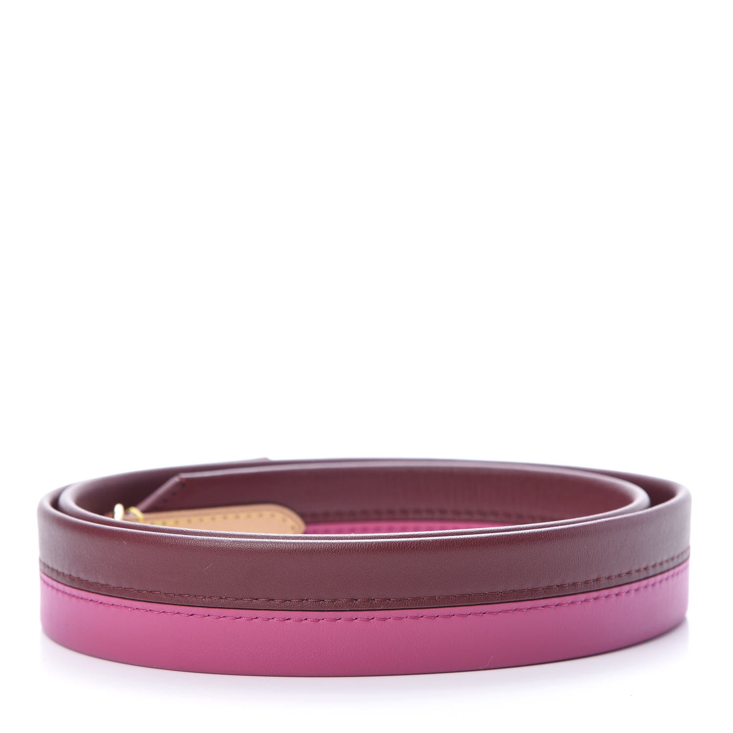 Louis Vuitton Calfskin Cluny BB Shoulder Strap Bordeaux Fuchsia 2 of 3