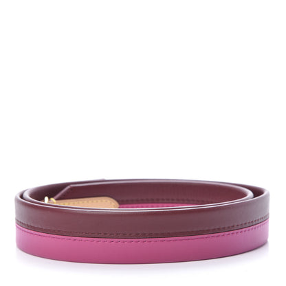 Louis Vuitton Calfskin Cluny BB Shoulder Strap Bordeaux Fuchsia 2 of 3