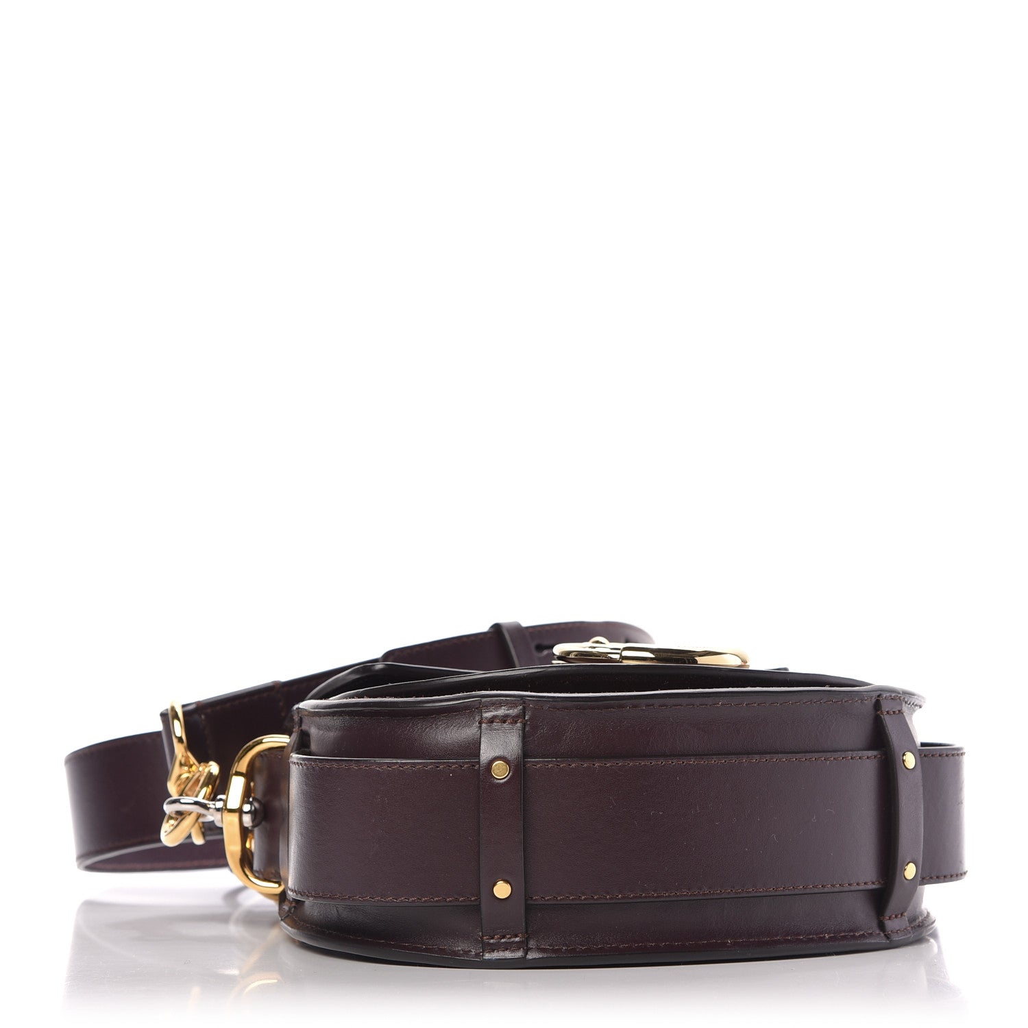 Chloe Calfskin Small Tess Bag Black Raisin 4 of 9