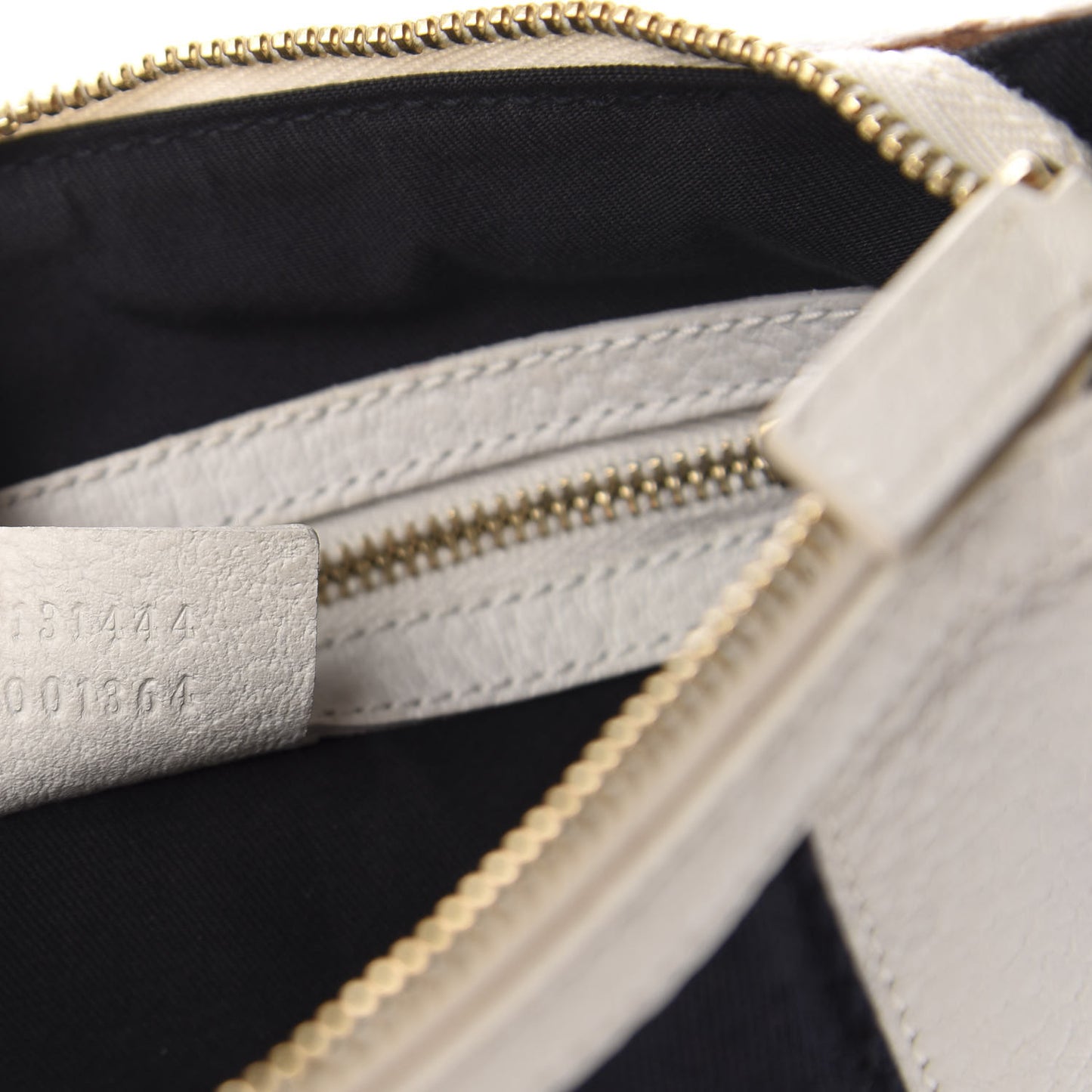 Calfskin Web Small Blondie Hobo White