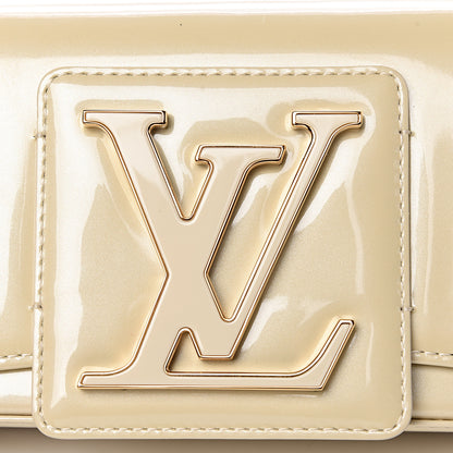 Louis Vuitton Patent Sobe Clutch Blanc Corail 9 of 9