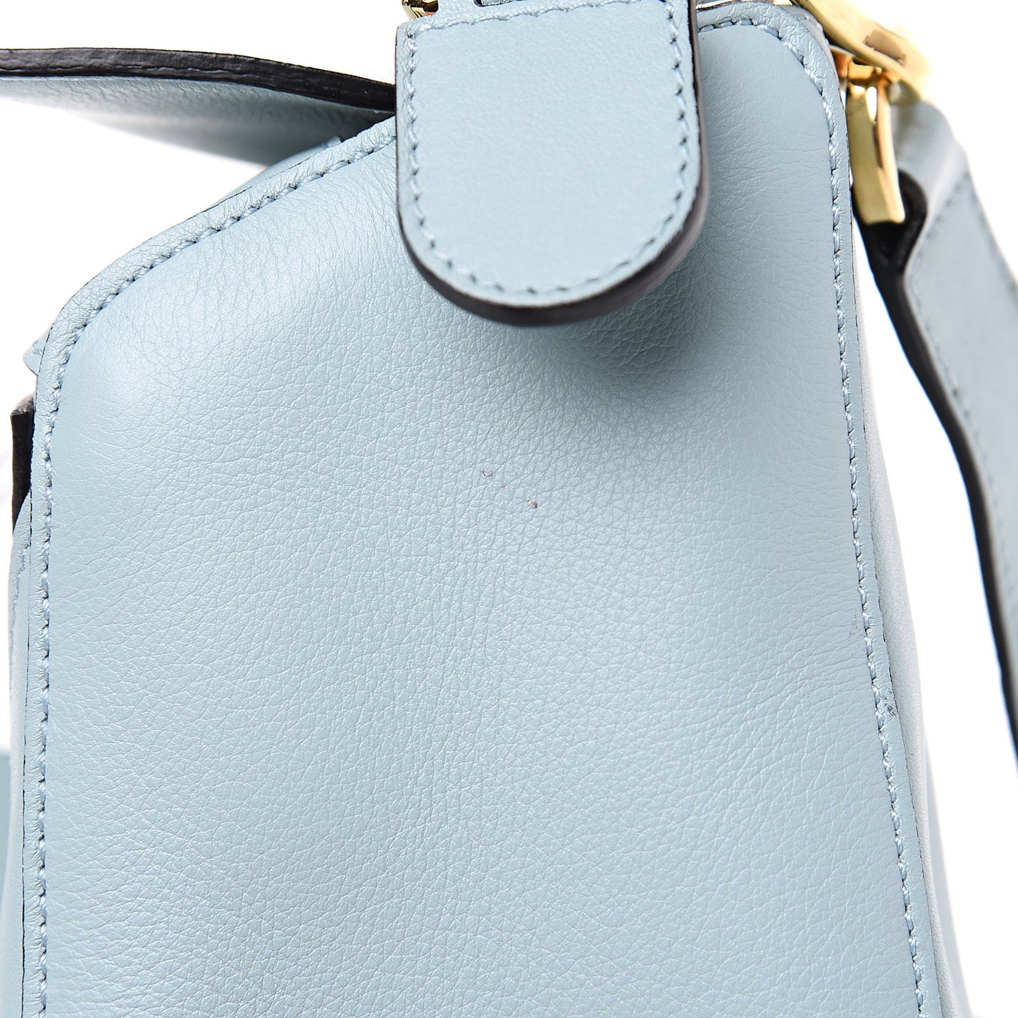 Calfskin Small Puzzle Bag Aqua