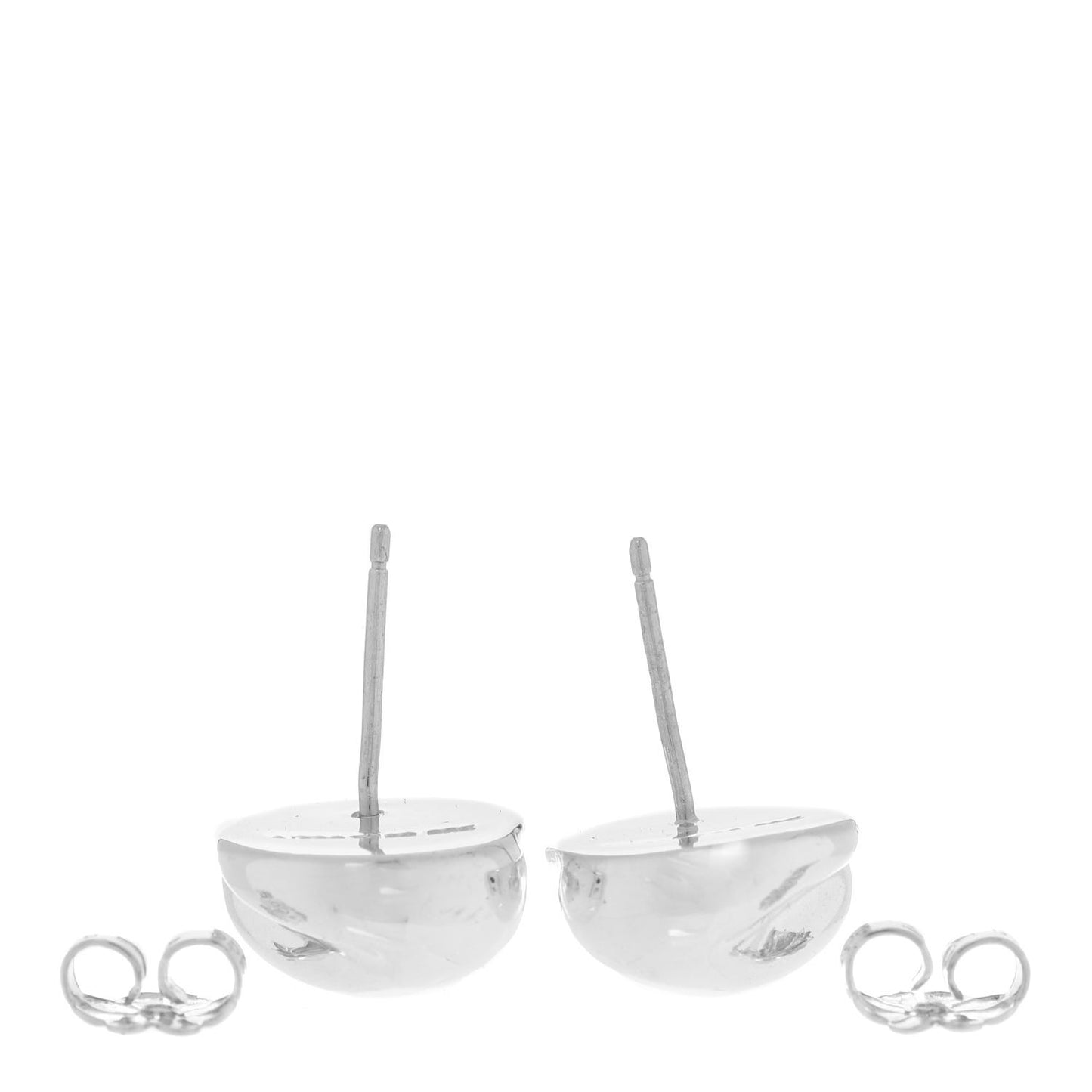 Sterling Silver Elsa Peretti Nugget Earrings