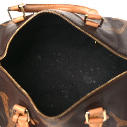 Louis Vuitton Reverse Monogram Giant Speedy Bandouliere 30 5 of 14