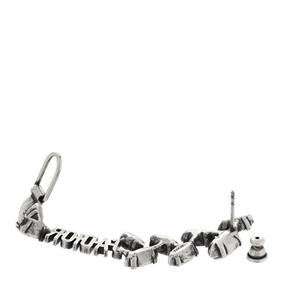 Christian Dior Metal Crystal J'Adior Laurier Ear Cuff Silver 4 of 6
