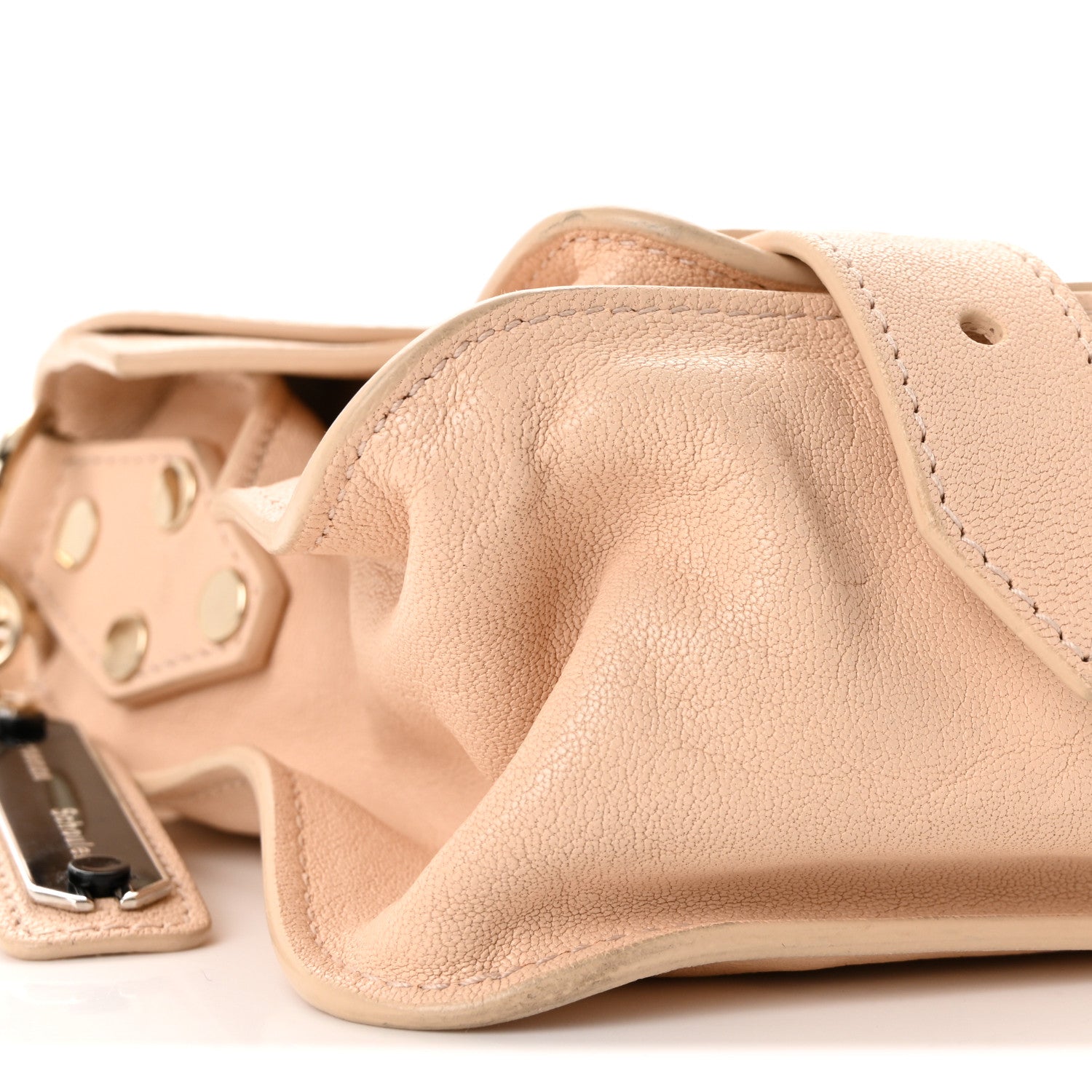 Proenza Schouler Lambskin Tiny PS1 Satchel Nude 8 of 9