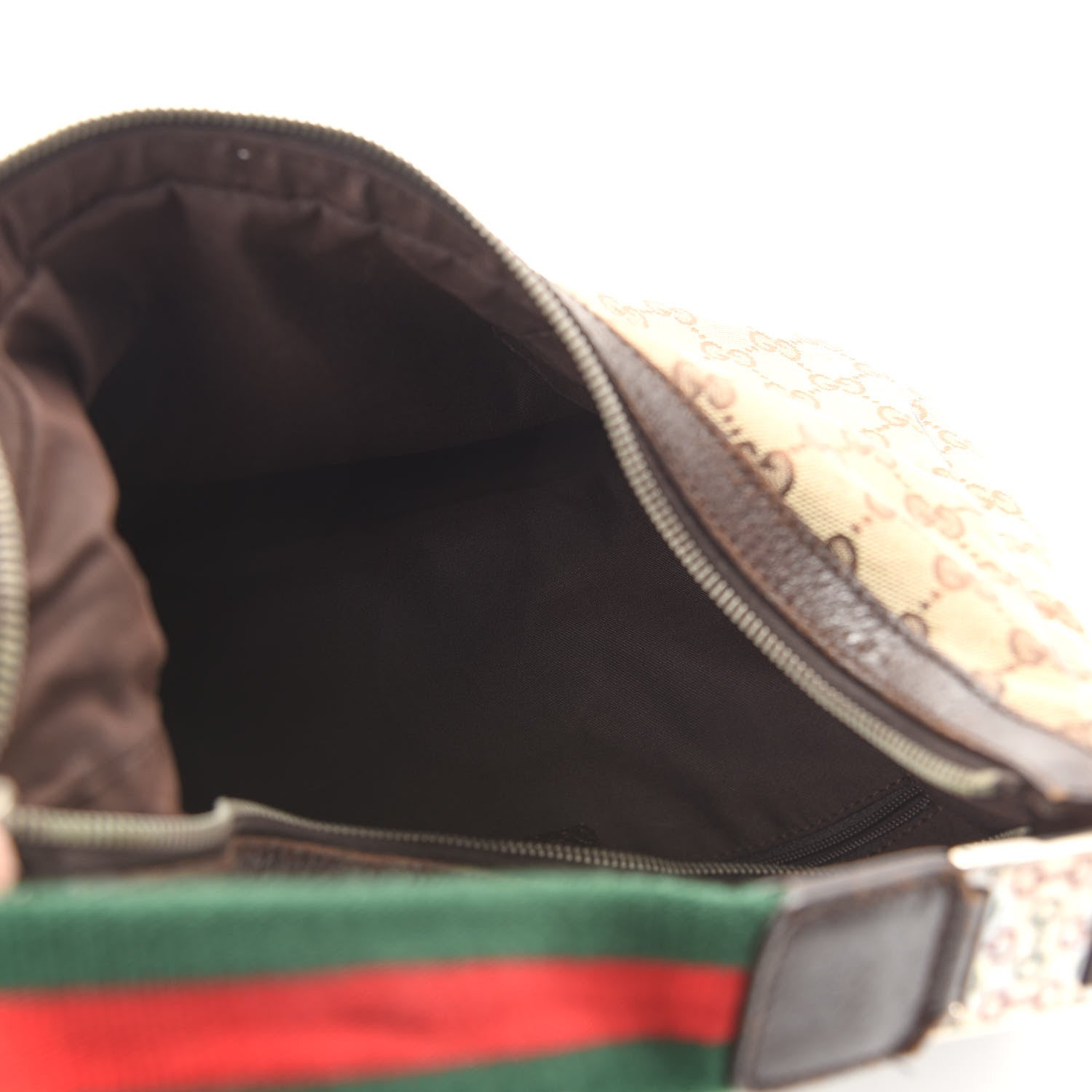 Gucci Monogram Medium Pop Hobo Dark Brown 4 of 8