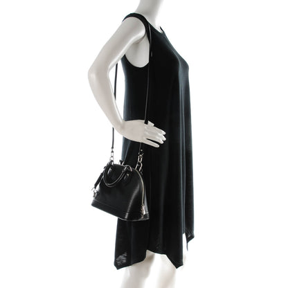 Louis Vuitton Epi Alma BB Black 2 of 7